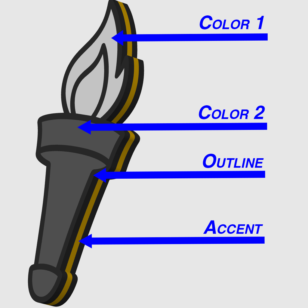 Torch Keychain