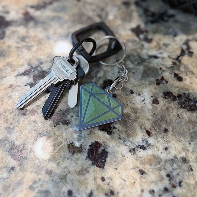 Diamond Keychain