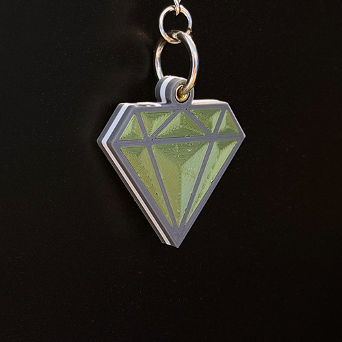 Diamond Keychain