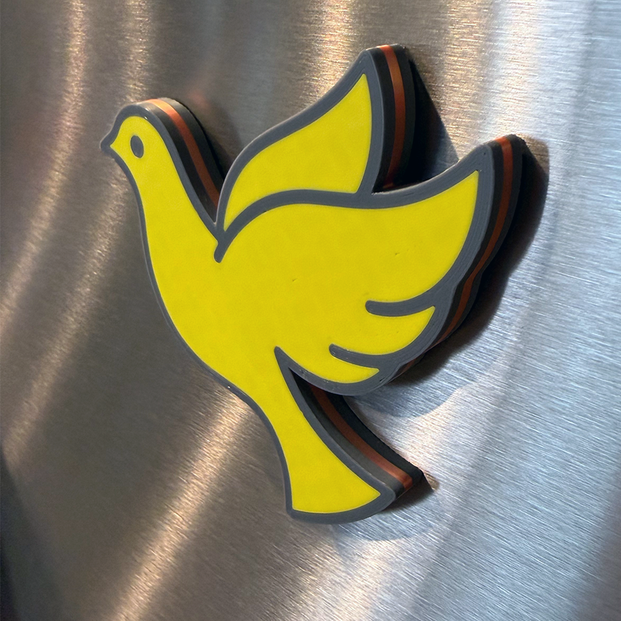 Dove Magnet