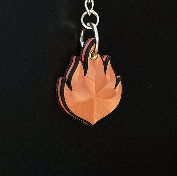 Fire Keychain
