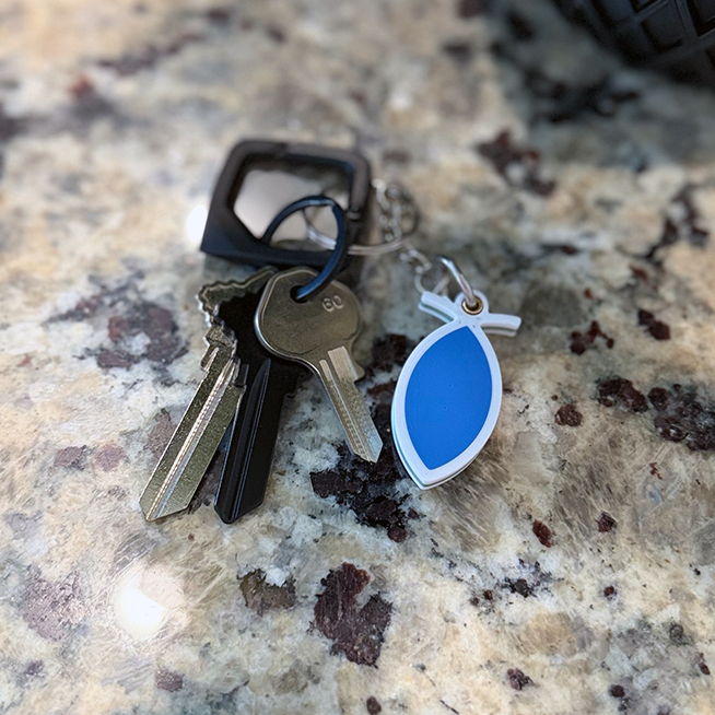 Ichthys Keychain