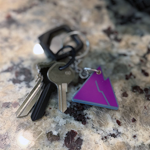 Mountain Keychain