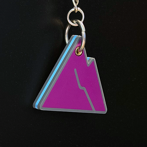 Mountain Keychain