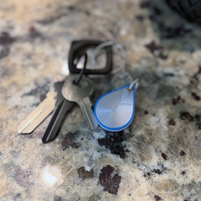 Raindrop Keychain