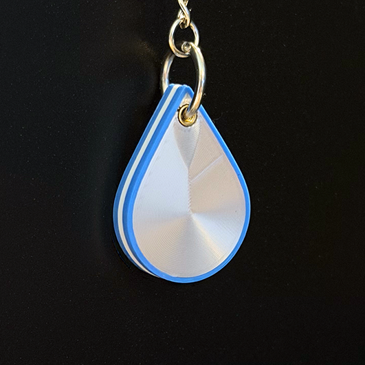 Raindrop Keychain