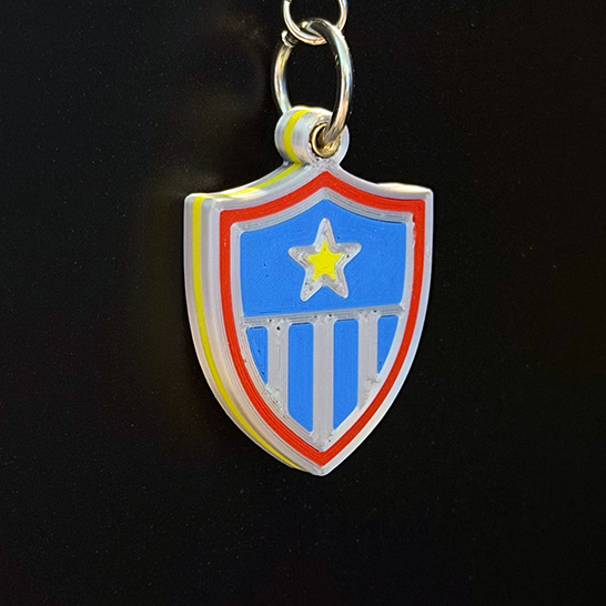Shield Keychain