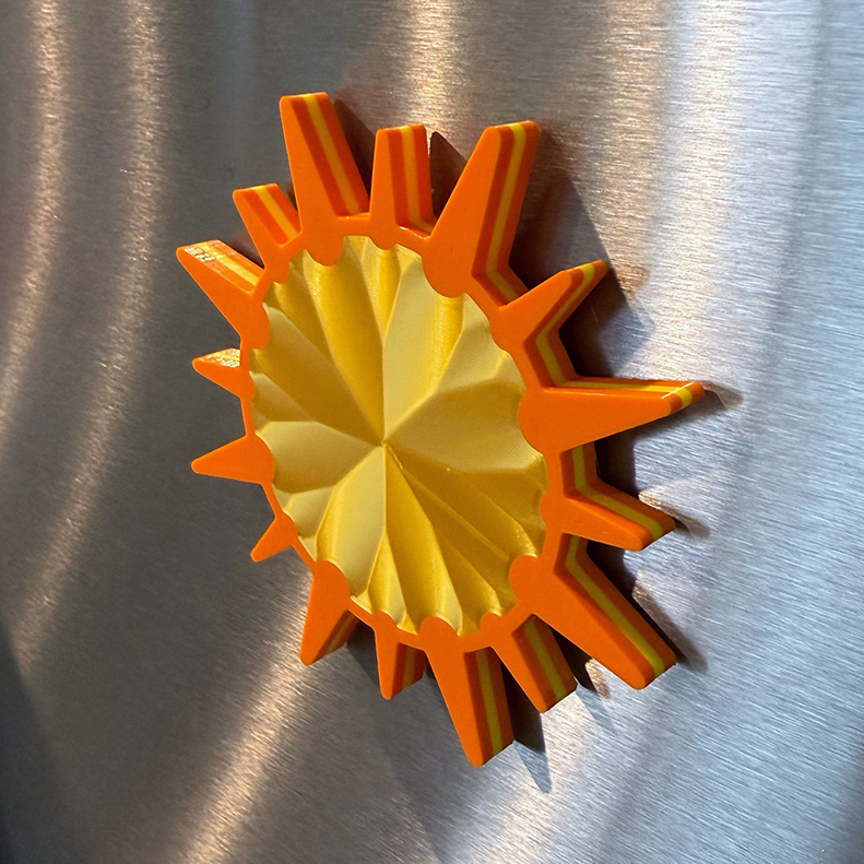 Sunburst Magnet
