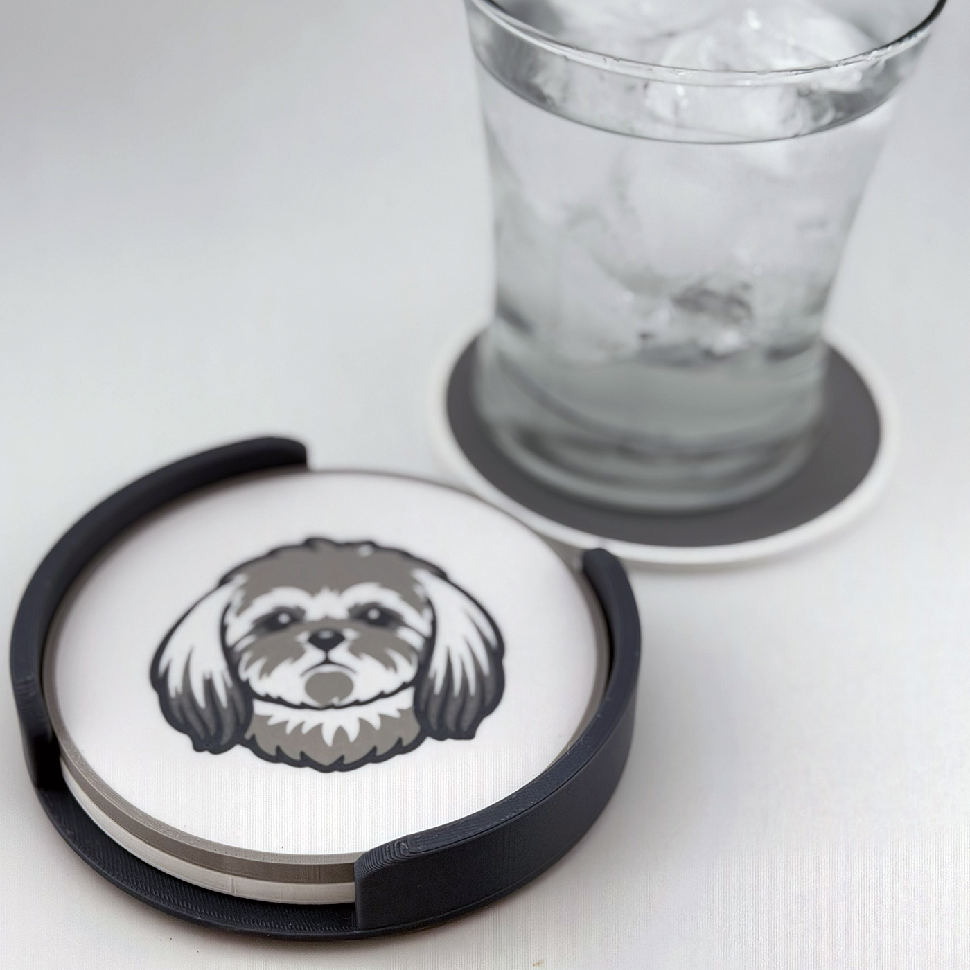 Custom Pet Portrait Coaster