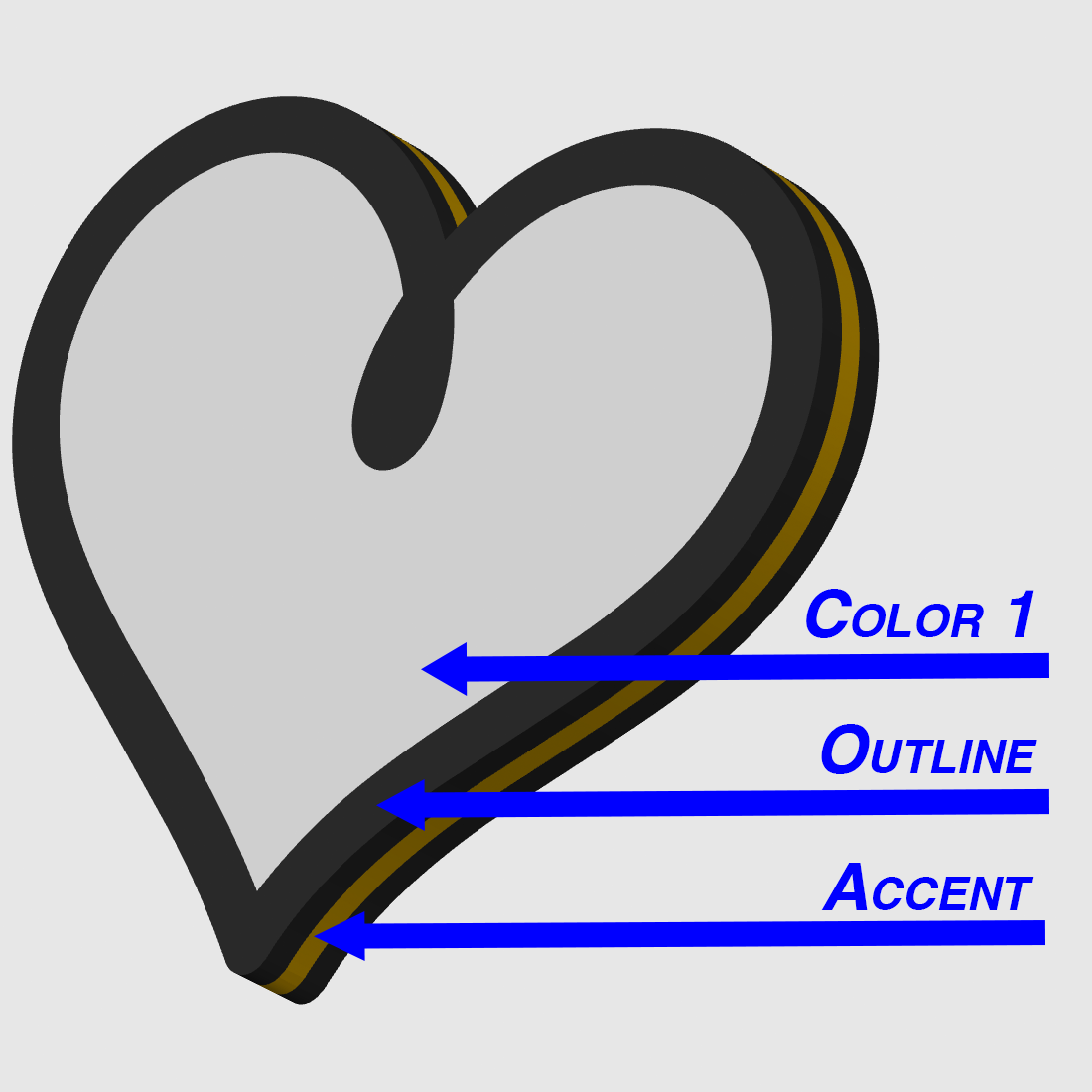 Heart Keychain