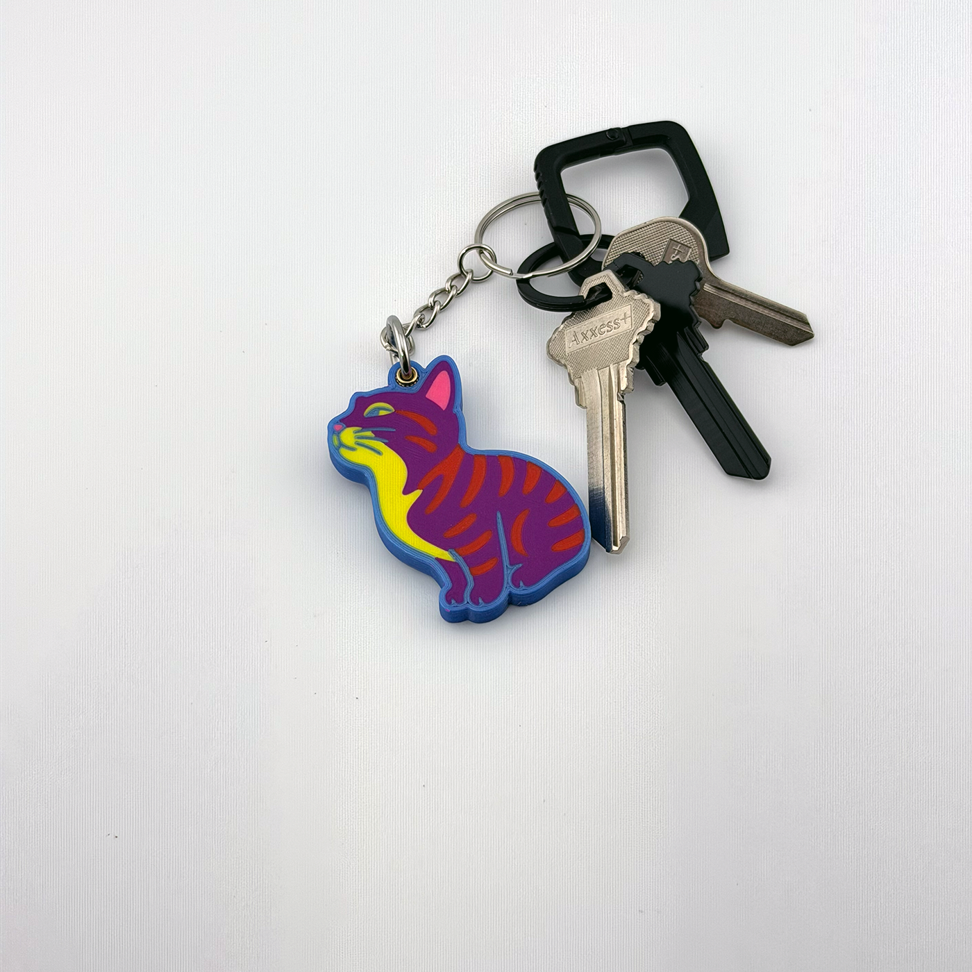 Custom Pet Portrait Keychain