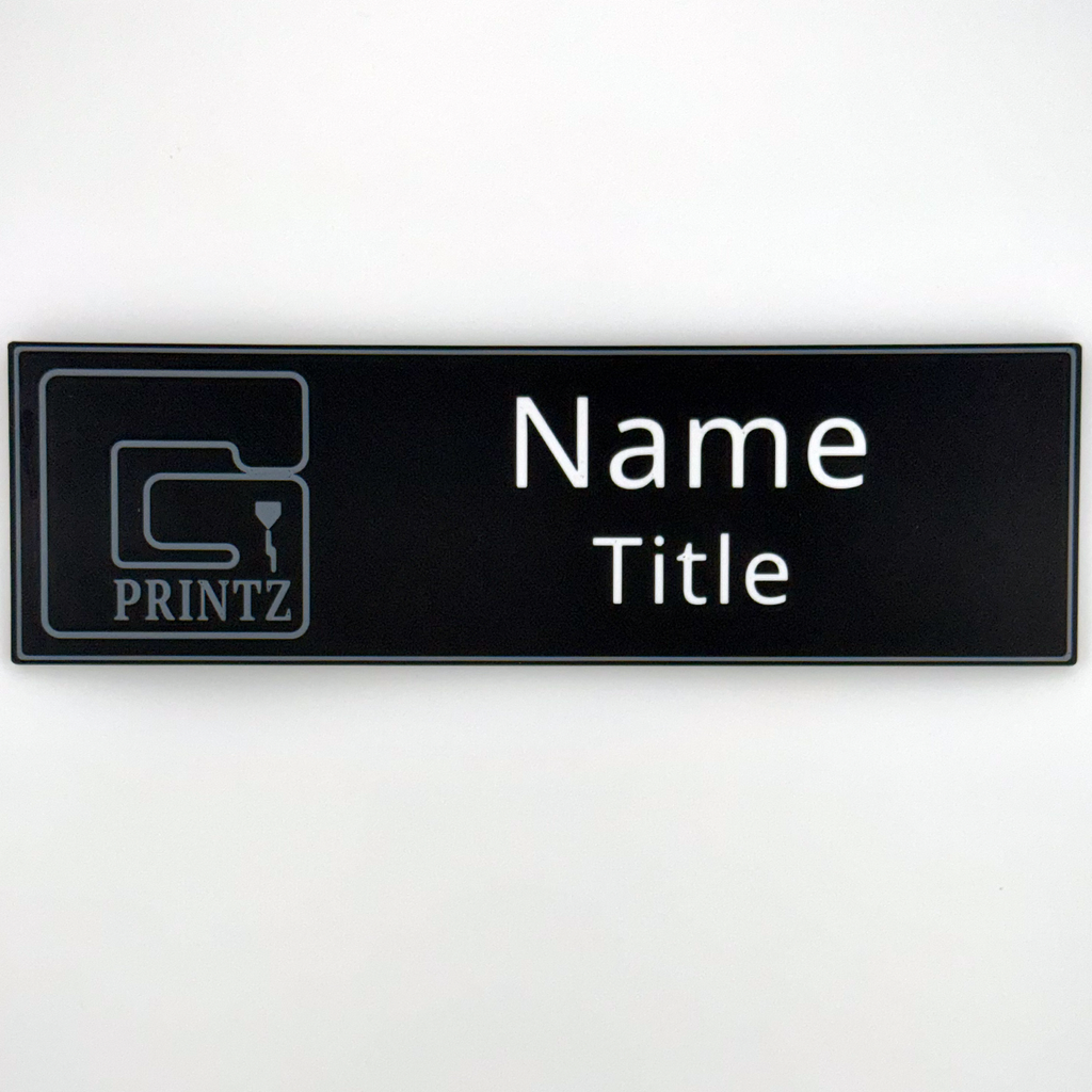 Custom Logo Name Plate