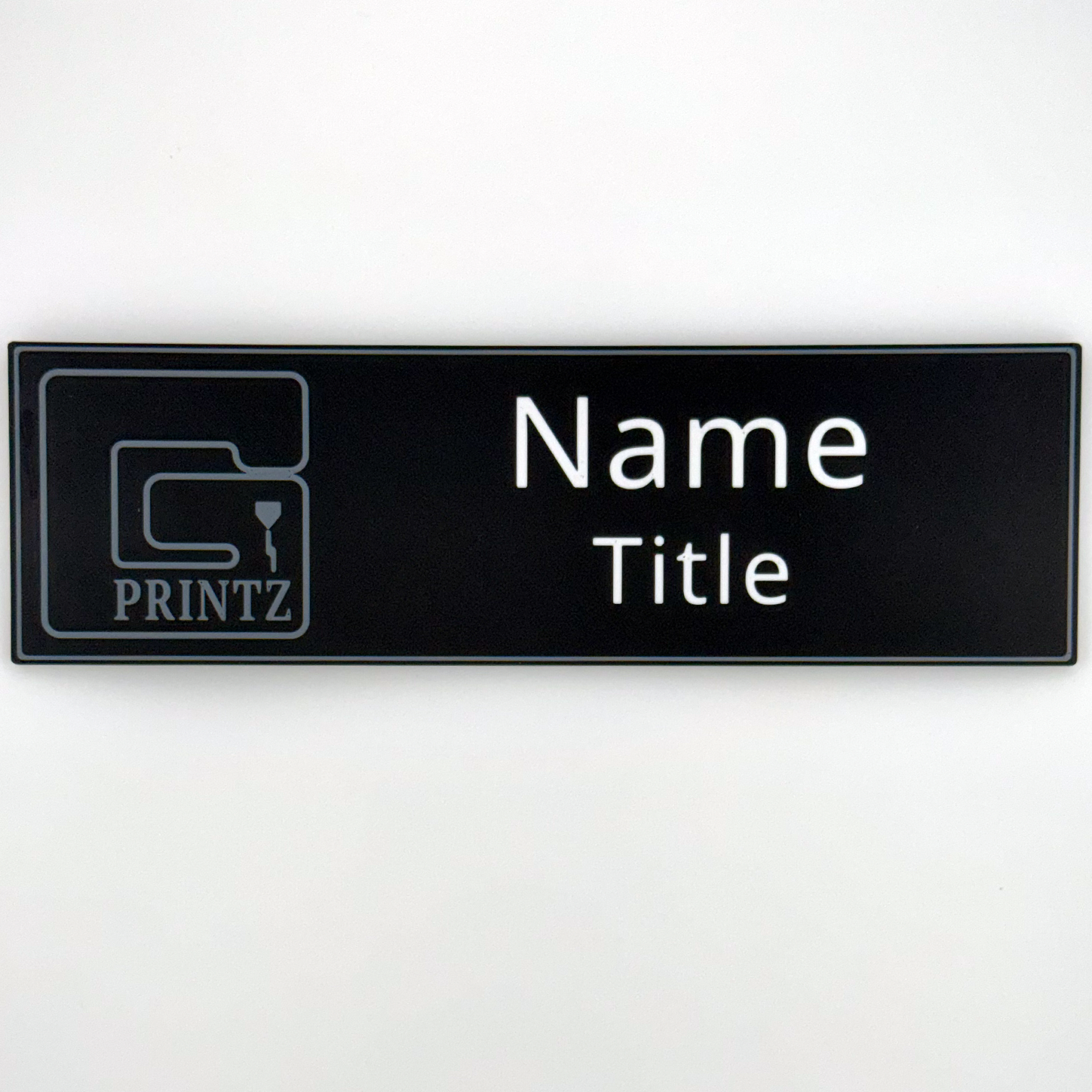 Custom Logo Name Plate