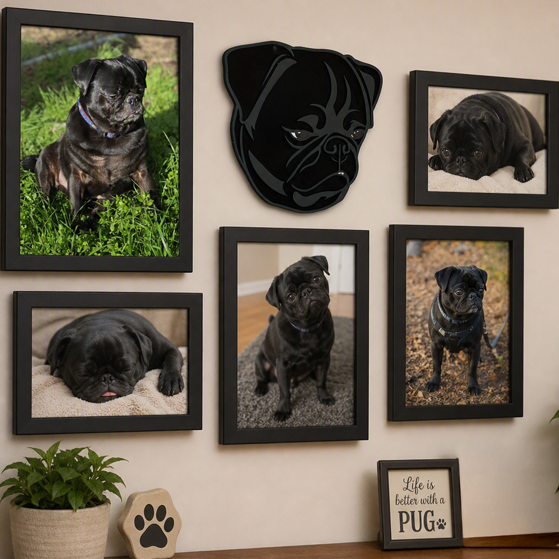 Custom Pet Portrait Plaque